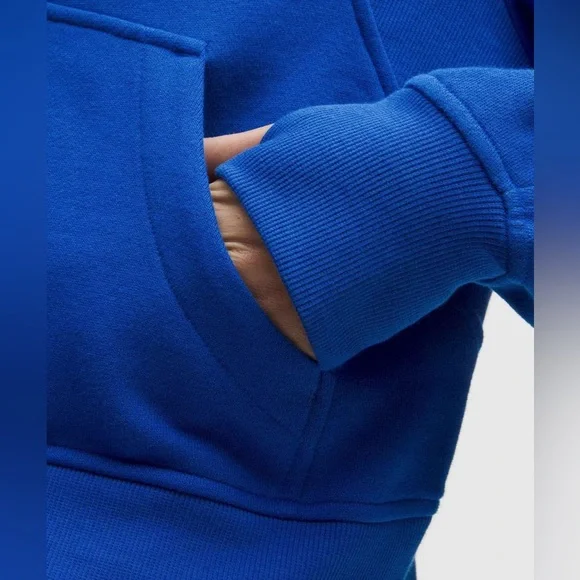 NWT Lululemon Scuba Oversized Half-Zip Hoodie Galactic Cobalt SIZE XS / S - Picture 5 of 12